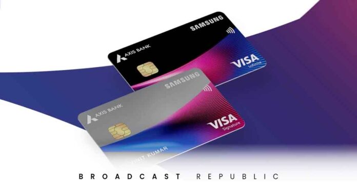 Samsung Axis Bank Credit Card Launches in India