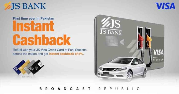 JS Bank Launches Instant Cashback on Credit Cards