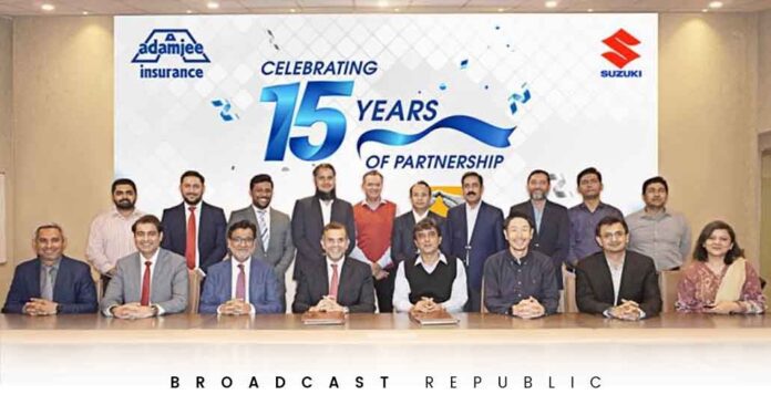 Adamjee Insurance and Pak-Suzuki celebrate their 15-year Partnership | Broadcast Republic