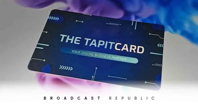 Pakistan's first Digital Business Card; TAPIT
