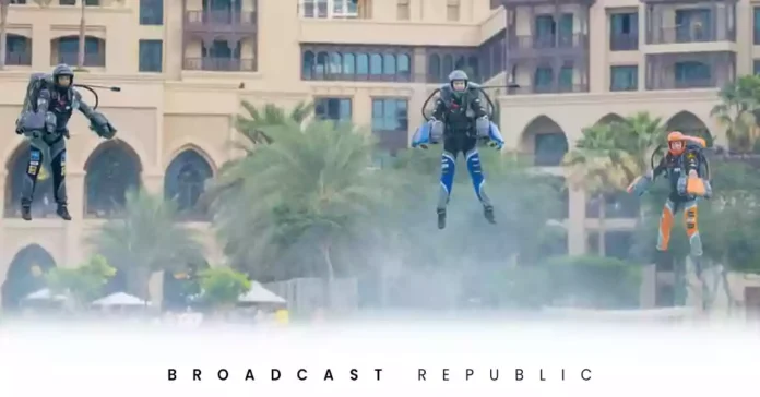 Dubai First Jet Suit Race
