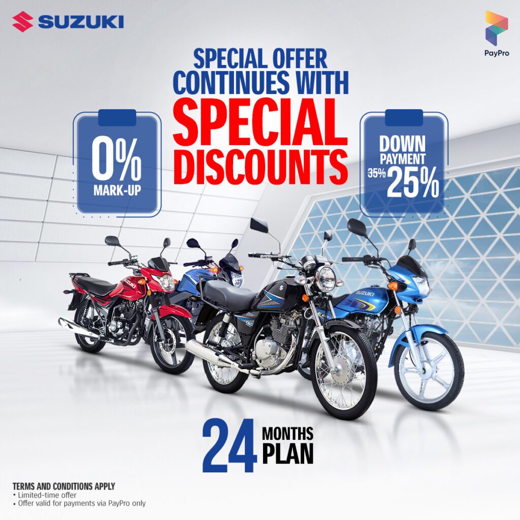 Suzuki Bikes Paypro